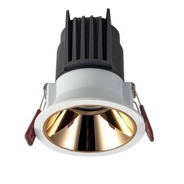 MOLLED MOL4138M 8 Watt Beyaz-Gold Sıva Altı Yuvarlak LED Spot (SAMSUNG/OSRAM/PHILIPS LED & EAGLERISE/PHILIPS/LIFUD Driver)