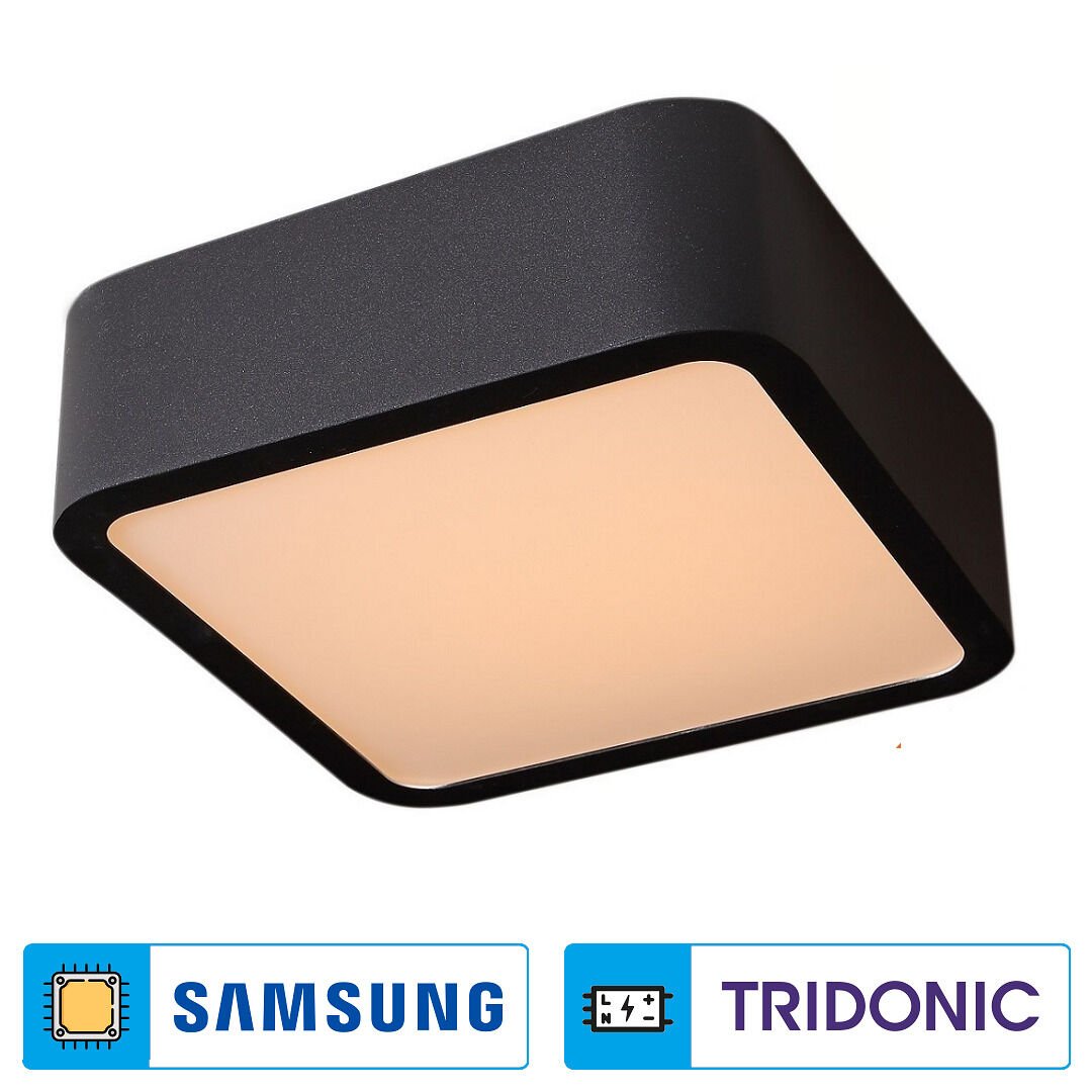 CL-Karre-04 Radiuslu Kare Davul Lineer Sarkıt Armatür/Sıva Üstü Lineer Armatür (SAMSUNG LED & TRIDONIC Driver)