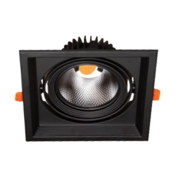 MOLLED MOL2081Y Siyah Kasa 9 Watt LED Mağaza Spotu (SAMSUNG/OSRAM LED & EAGLERISE/PHILIPS/LIFUD Driver)