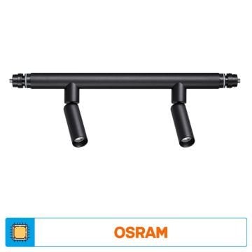 JUPITER JL012 2x5 Watt Modüler LED Aydınlatma - 360 Derece Hareketli - OSRAM LED - Gün Işığı (3000K)