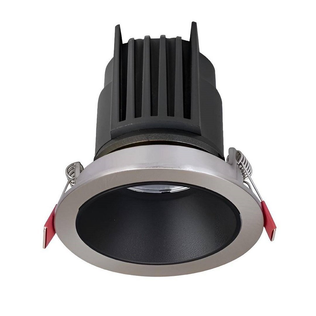 MOLLED MOL4134M 8 Watt Saten-Siyah Sıva Altı Yuvarlak LED Spot (SAMSUNG/OSRAM/PHILIPS LED & EAGLERISE/PHILIPS/LIFUD Driver)