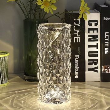 CATA CT-8433 Berlin Dimli ve Dokunmatik, Şarjlı LED Masa Lambası - 3 Işık Renkli (Beyaz + Ilık Beyaz + Gün Işığı)