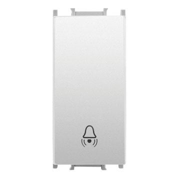 VİKO Ultima/Sistema/Optima WVTR1019-4MW Zil Anahtarı Düğmesi (1M) [Metalik Beyaz]