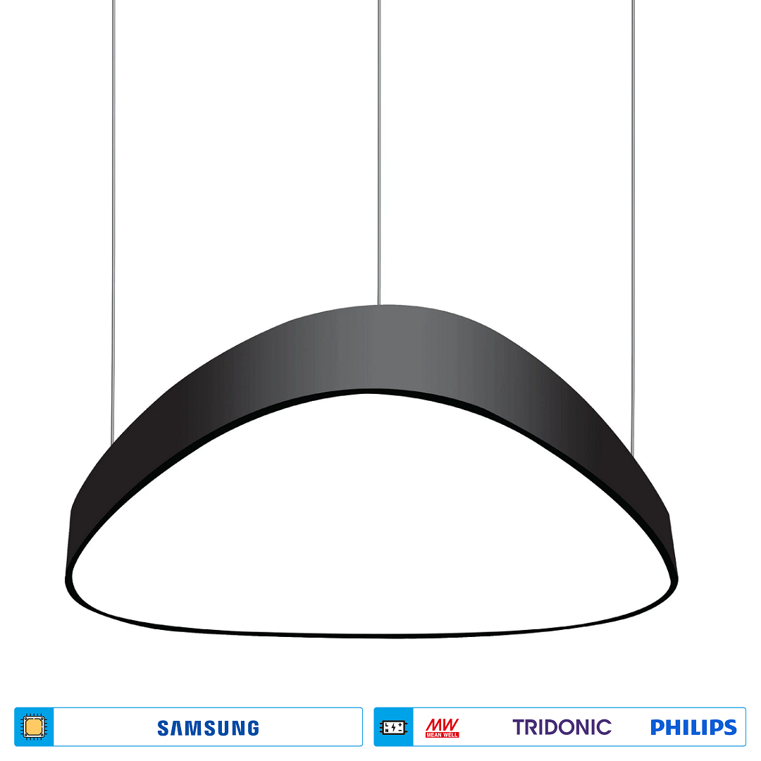 ACK AL02-03601 60 Watt Üçgen Sıva Üstü Lineer Armatür - SAMSUNG/OSRAM LED & MEAN WELL/PHILIPS/TRIDONIC Driver