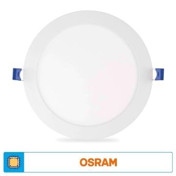ACK AP01-01810 18 Watt Sıva Altı Yuvarlak LED Panel - OSRAM LED - Beyaz Işık (6500K)