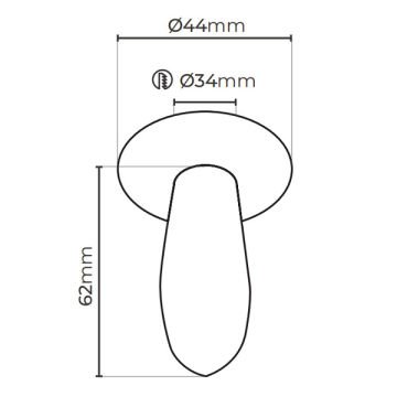 MOLLED MOL7063 3 Watt Kristal Mini LED Spot