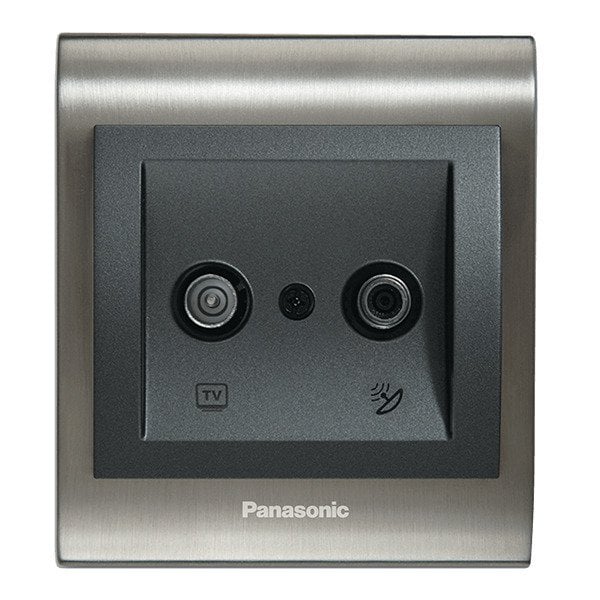 VİKO Ultima/Sistema/Optima WBTR0455-5BL TV-Radyo Prizi [Siyah]