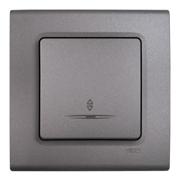 VİKO Linnera Life 90442063 Işıklı Vavien [Granit Grisi]