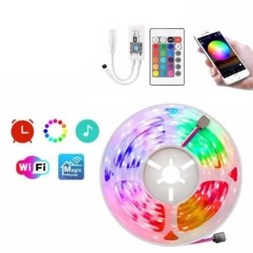 CATA CT-4030 16 Milyon Renkli 5 Metre Akıllı Şerit Led Seti