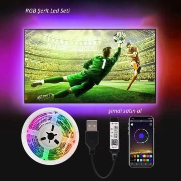 CATA CT-4030 16 Milyon Renkli 5 Metre Akıllı Şerit Led Seti