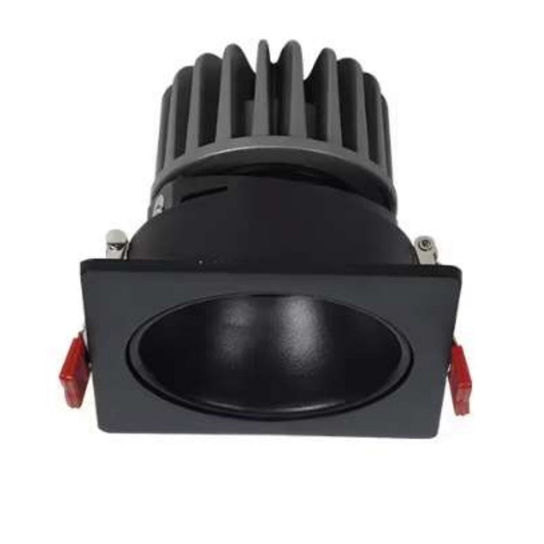 MOLLED MOL4081 10 Watt Siyah Kasa Sıva Altı Kare LED Spot (SAMSUNG/OSRAM/PHILIPS LED & EAGLERISE/PHILIPS/LIFUD Driver)