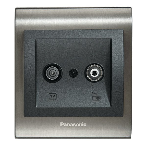 VİKO Ultima/Sistema/Optima WBTR0460-5BL TV-SAT Uydu Prizi [Siyah]