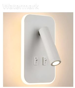 CATA CT-5253B Tuvalu 13 Watt Beyaz Yatak Başı LED Aplik - Gün Işığı (3200K)