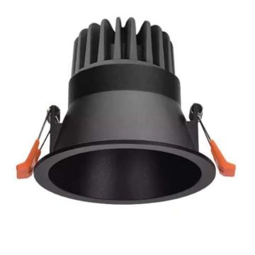 MOLLED MOL4080 10 Watt Siyah Kasa Sıva Altı Yuvarlak LED Spot (SAMSUNG/OSRAM/PHILIPS LED & EAGLERISE/PHILIPS/LIFUD Driver)