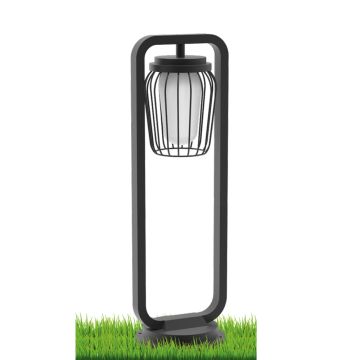 ACK AG36-00612 Gordion 70 cm Kafesli Bollard Armatür - Metal - E27 Duylu
