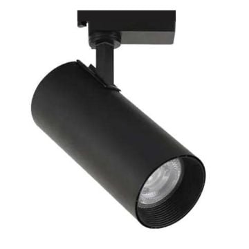 MOLLED MOL2310 Beyaz/Siyah Silindirik Ray Spot Kasası (Metal - GU10 Duylu)