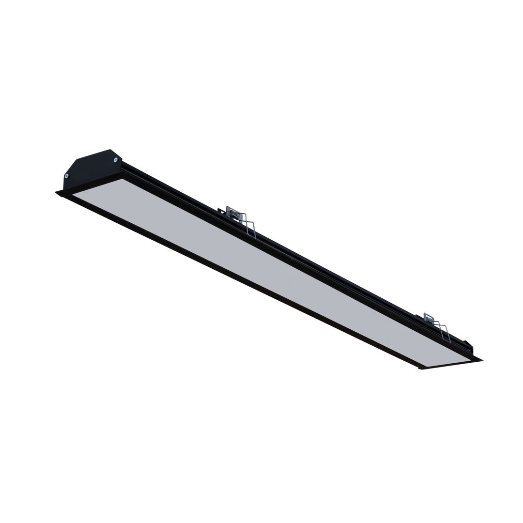 goldX ZE2046 Siyah/Beyaz Kasa 42 Watt 12.5x100 cm Sıva Altı Lineer Armatür (SAMSUNG LED & EAGLERISE Driver)