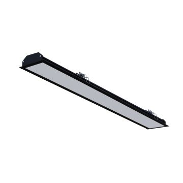 goldX ZE2046 Siyah/Beyaz Kasa 42 Watt 12.5x100 cm Sıva Altı Lineer Armatür (SAMSUNG LED & EAGLERISE Driver)