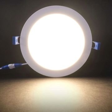 ACK AP01-01210 12 Watt Sıva Altı Yuvarlak LED Panel - OSRAM LED - Beyaz Işık (6500K)