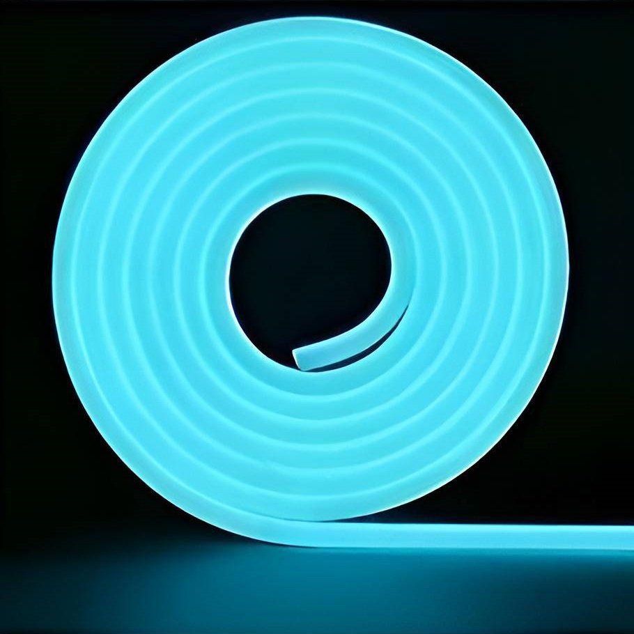 MOLLED MOL2520 5 Metre 12 Volt 10 Watt/Metre Turkuaz Neon Hortum Led - 6x12 mm