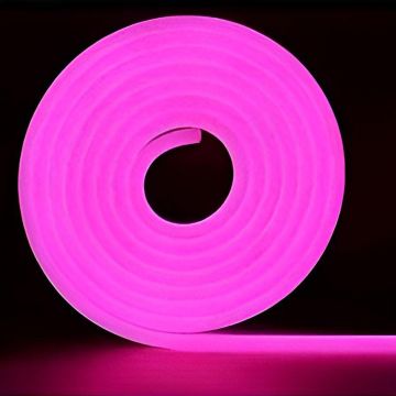 MOLLED MOL2519 5 Metre 12 Volt 10 Watt/Metre Pembe Neon Hortum Led - 6x12 mm