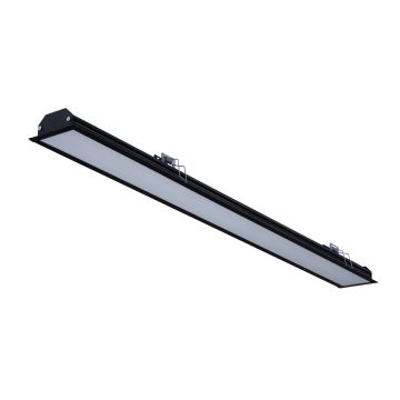 goldX ZE2045 Siyah/Beyaz Kasa 36 Watt 10x120 cm Sıva Altı Lineer Armatür (SAMSUNG LED & EAGLERISE Driver)