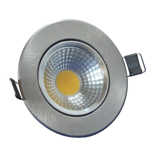 HELIOS HS 1201 5 Watt Sıva Altı Saten Yuvarlak LED Spot