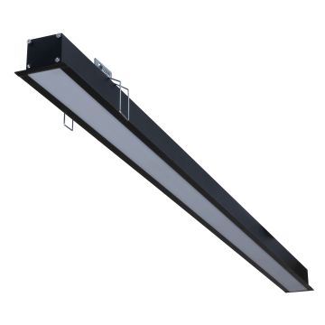 goldX ZE2006 Siyah/Beyaz Kasa 45 Watt 150 cm Sıva Altı Lineer Armatür (SAMSUNG LED & EAGLERISE Driver)