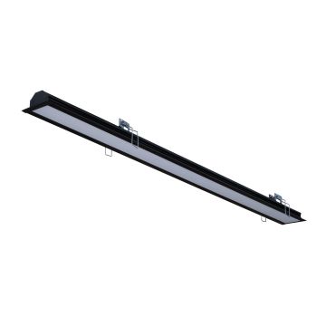 goldX ZE2044 Siyah/Beyaz Kasa 36 Watt 120 cm Sıva Altı Lineer Armatür (SAMSUNG LED & EAGLERISE Driver)