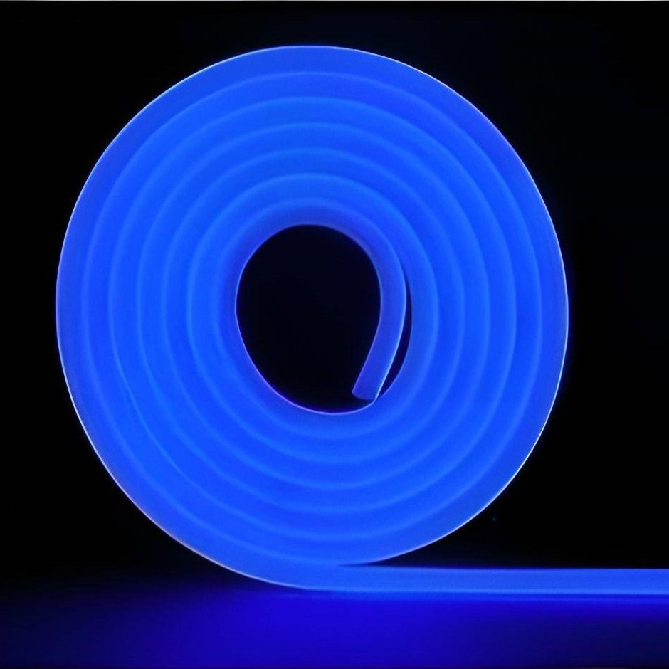 MOLLED MOL2515 5 Metre 12 Volt 10 Watt/Metre Mavi Neon Hortum Led - 6x12 mm