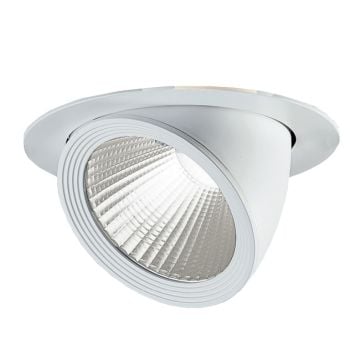MOLLED MOL2071 Beyaz/Siyah Kasa 33 Watt Salyangoz LED Spot (SAMSUNG/OSRAM LED & EAGLERISE/PHILIPS/LIFUD Driver)