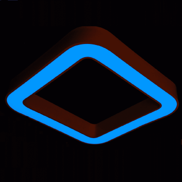 CL-Karroue-01 Radiuslu Kare Lineer Sarkıt Armatür/Sıva Üstü Lineer Armatür (SAMSUNG LED & TRIDONIC Driver)