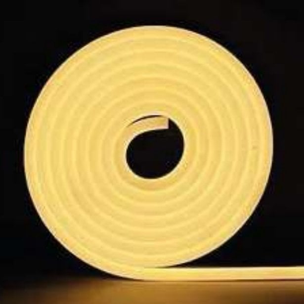 MOLLED MOL2513 5 Metre 12 Volt 10 Watt/Metre Gün Işığı (3000K) Neon Hortum Led - 6x12 mm