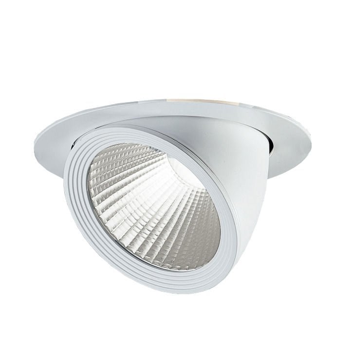 MOLLED MOL2072 Beyaz/Siyah Kasa 33 Watt Salyangoz LED Spot (SAMSUNG/OSRAM LED & EAGLERISE/PHILIPS/LIFUD Driver)