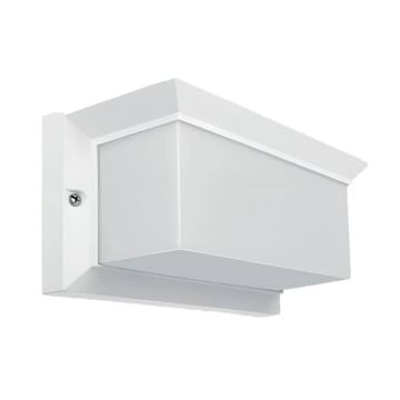 ZİTA 291S-LED-Beyaz Ultra 12 Watt Beyaz Dış Mekan LED Aplik - PC Gövde - IP54