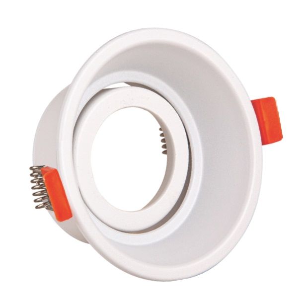 HELIOS HS 1409 Sıva Altı Beyaz Yuvarlak Spot Kasası (Metal)