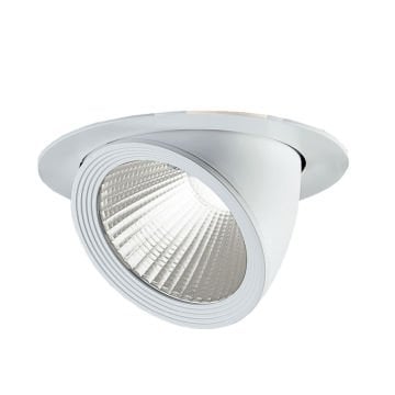 MOLLED MOL2072 Beyaz/Siyah Kasa 26 Watt Salyangoz LED Spot (SAMSUNG/OSRAM LED & EAGLERISE/PHILIPS/LIFUD Driver)