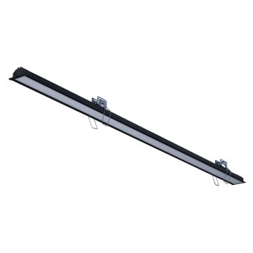 goldX ZE2043 Siyah/Beyaz Kasa 32 Watt 150 cm Sıva Altı Lineer Armatür (SAMSUNG LED & EAGLERISE Driver)