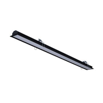 goldX ZE2044 Siyah/Beyaz Kasa 30 Watt 100 cm Sıva Altı Lineer Armatür (SAMSUNG LED & EAGLERISE Driver)