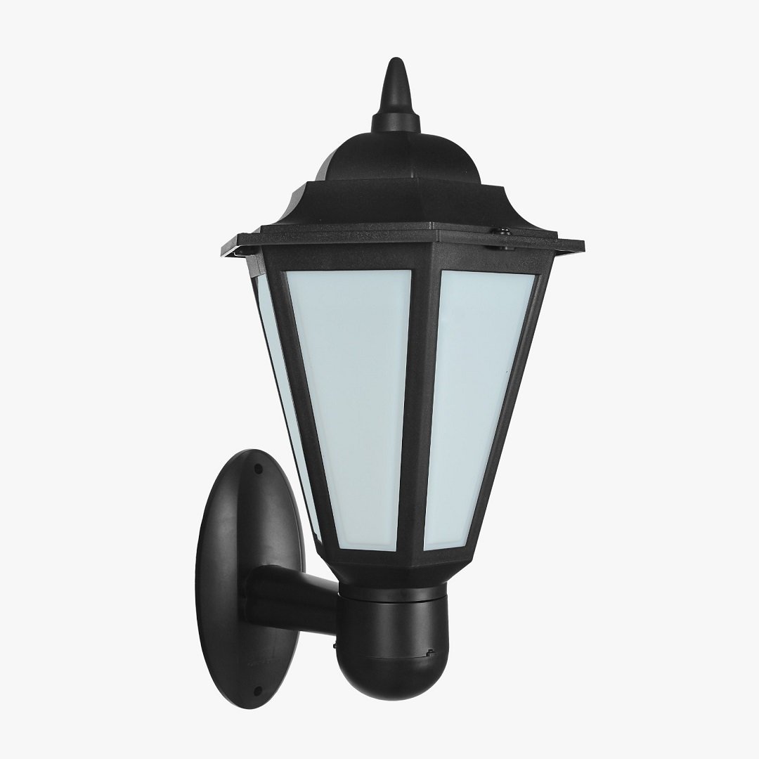 ZİTA 296 Big Klas Siyah Dış Mekan Aplik - PC Gövde - E27 Duylu - IP54