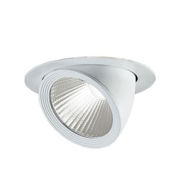 MOLLED MOL2070 Beyaz/Siyah Kasa 9 Watt Salyangoz LED Spot (SAMSUNG/OSRAM LED & EAGLERISE/PHILIPS/LIFUD Driver)