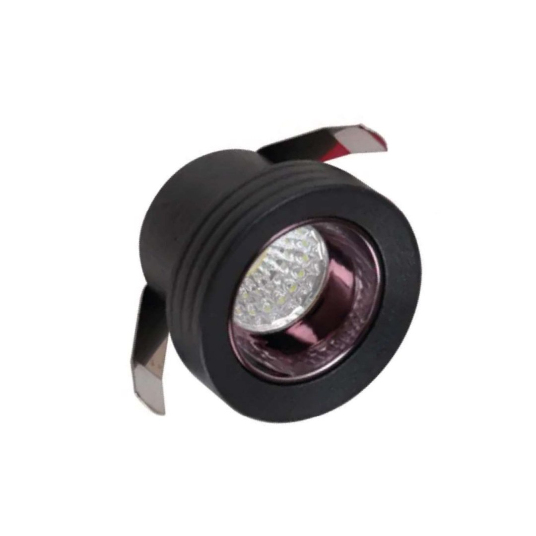 MOLLED MOL7005 3 Watt Siyah-Platin Mini LED Spot