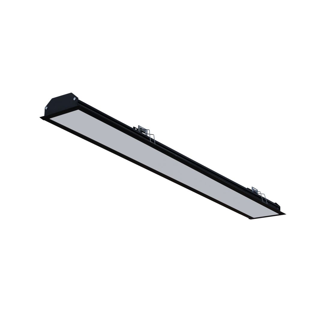 goldX ZE2046 Siyah/Beyaz Kasa 25 Watt 12.5x60 cm Sıva Altı Lineer Armatür (SAMSUNG LED & EAGLERISE Driver)