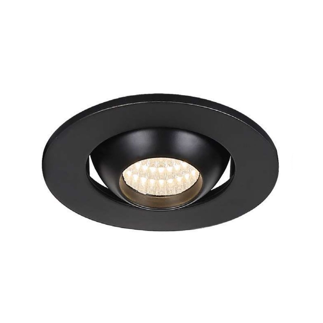 MOLLED MOL7037S 3 Watt Siyah LED Manda Gözü Spot