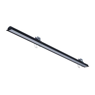 goldX ZE2043 Siyah/Beyaz Kasa 24 Watt 120 cm Sıva Altı Lineer Armatür (SAMSUNG LED & EAGLERISE Driver)