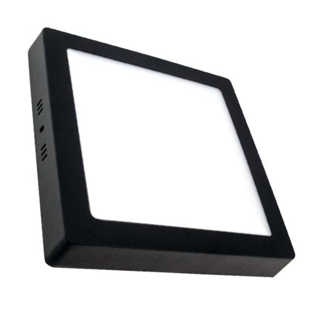 VOLTEK VPSUKS02430 24 Watt Siyah Sıva Üstü Kare LED Panel - Gün Işığı (3000K)