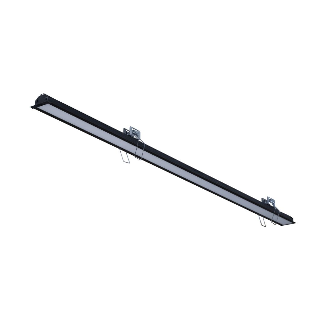 goldX ZE2043 Siyah/Beyaz Kasa 30 Watt 100 cm Sıva Altı Lineer Armatür (SAMSUNG LED & EAGLERISE Driver)