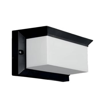 ZİTA 291S-E27-Siyah Ultra Siyah Dış Mekan Aplik - PC Gövde - E27 Duylu - IP54