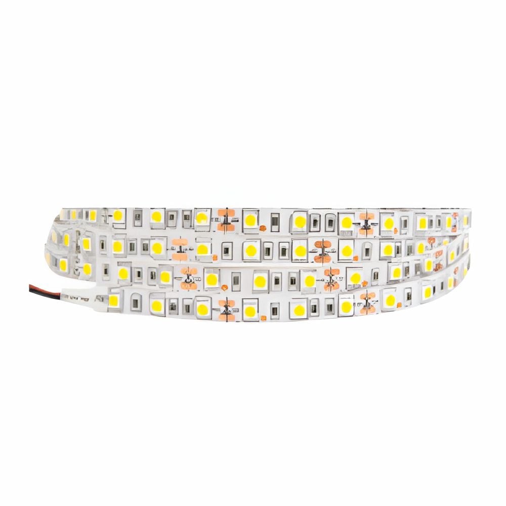 FİO-LED 12 Volt 60 Ledli Gün Işığı (2700K) Dış Mekan Şerit Led - 14.4 Watt/Metre [5 Metre] - FSSF.5050.2820.6012