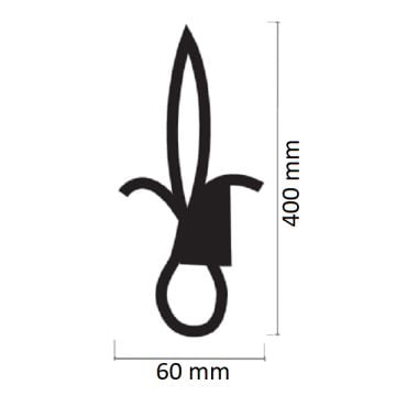 NOAS YL85-0025 25 Watt LED Lineer Aplik
